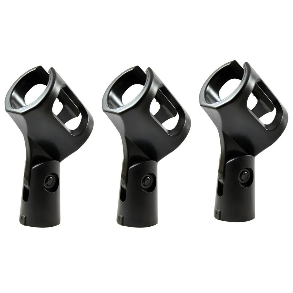 kit 3 Adaptador Microfone Cachimbo  Padrão Pedestal