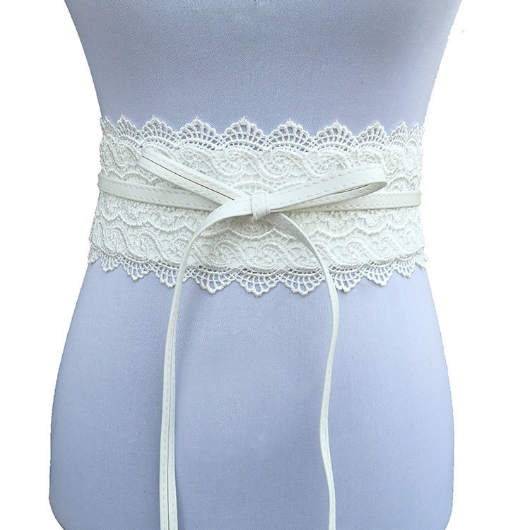 cinto feminino cinto feminino plus size Renda Ultra larga cinto doce feminino cinto largo vestido cintura Lolita cinto d