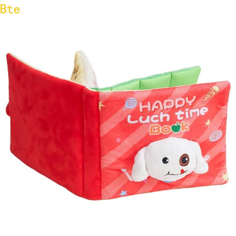 Bte Cão Quebra-Cabeça Brinquedo Para Tratar Pelúcia Snuffle Livro Dentição O Tédio Estimação Mordida Rangido R