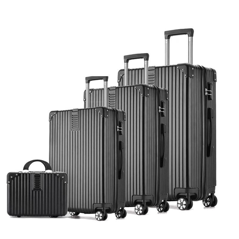Conjunto de três quatro peças de bagagem simples 67/80/93cm conjunto grande capacidade senha bagagem de viagem presente