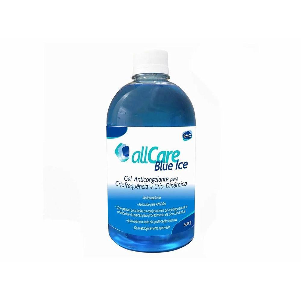 Gel Anticongelante All Care Blue Ice - 560g - para Criolipólise e Criofrequência - Rmc