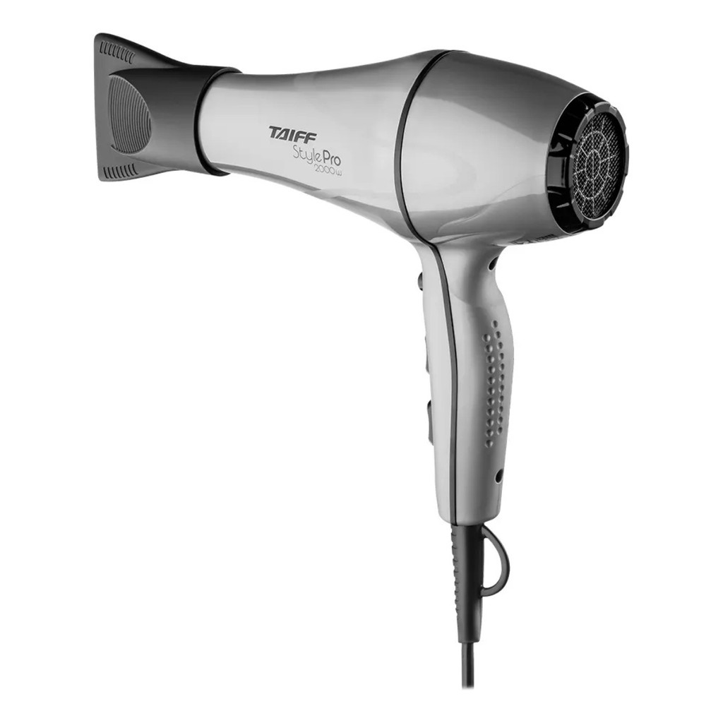 SECADOR DE CABELOS TAIFF STYLE PRO PRATA 127V 5 TEMPERATURAS