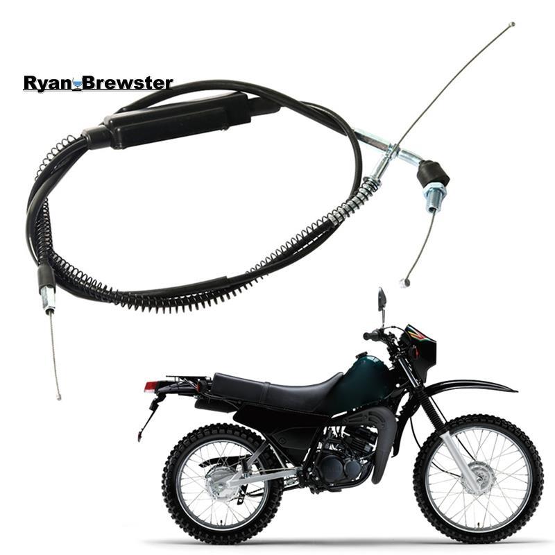 [Preferência R] Cabo De Acelerador Tipo Dividido Para Linha De Óleo De Motocicleta DT125 DT125K Separada Duas Linhas
