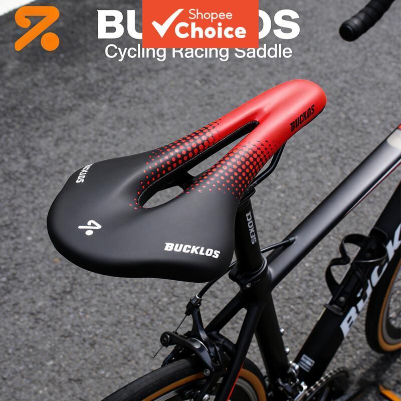 Sela de Bicicleta BUCKLOS Sela de MTB 24,5*14,5 mm, Oca, Respirável e Durável