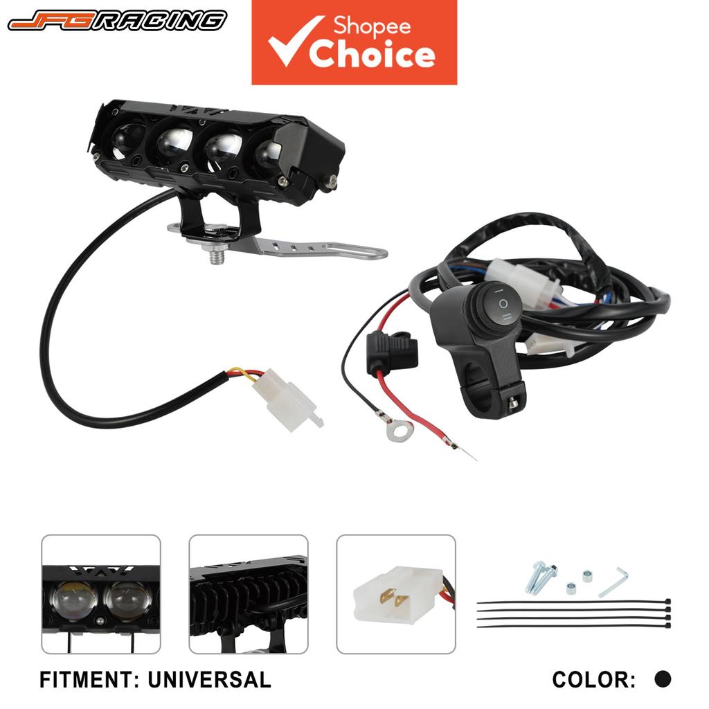 Kit Farol LED para Talaria Sting R MX4/Sur-Ron Segway X260, fácil instalação Plug and Play, alta transmissão de luz,