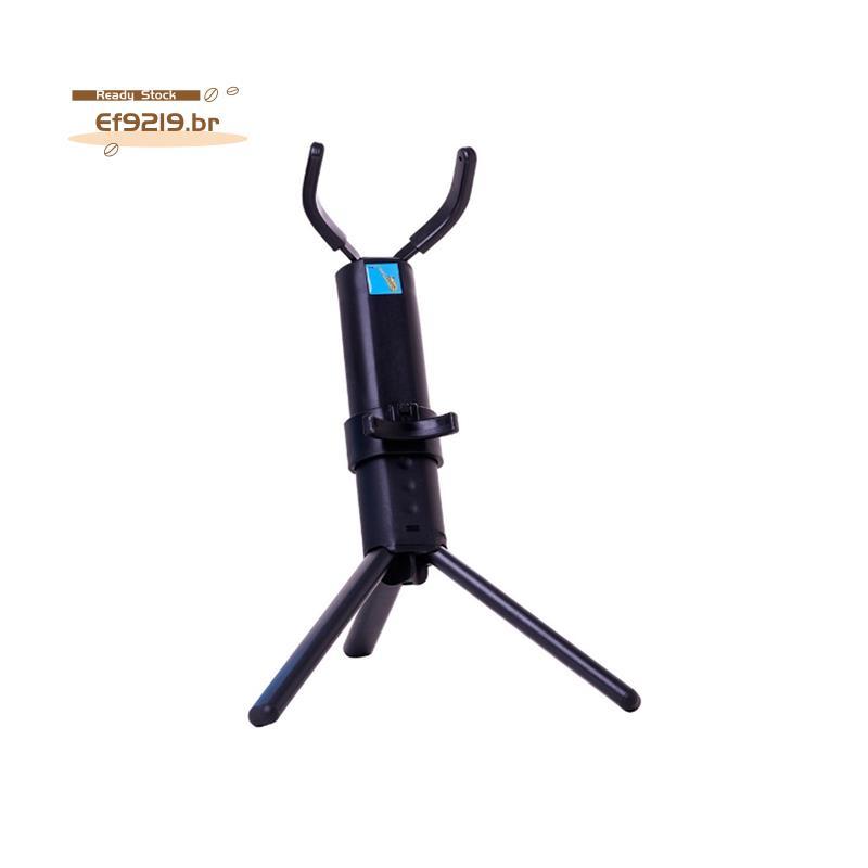 [Oferta Especial E] Suporte Portátil Dobrável Para Sax Com Base De Perna De Metal Saxofone Alto