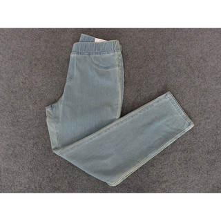 Comércio exterior de alta elasticidade magro moldar Jeans feminino tornozelo comprimento calças magro-ajuste mais magro 