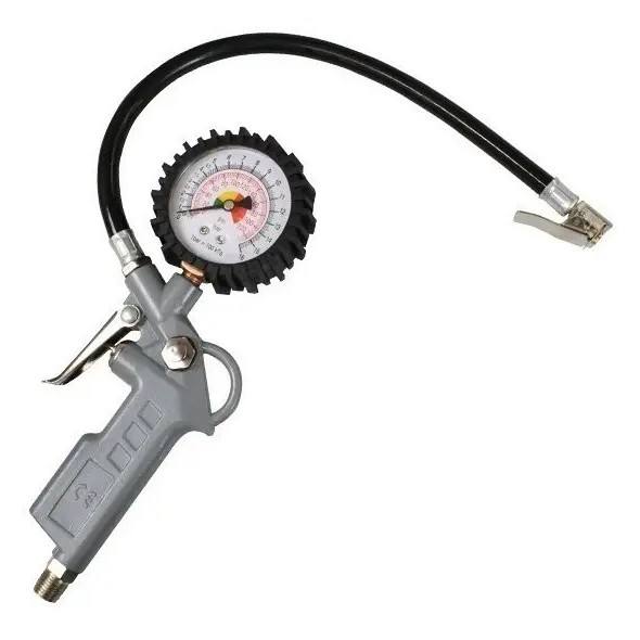 Calibrador De Pneus Manual  Com Manômetro 220 Libras