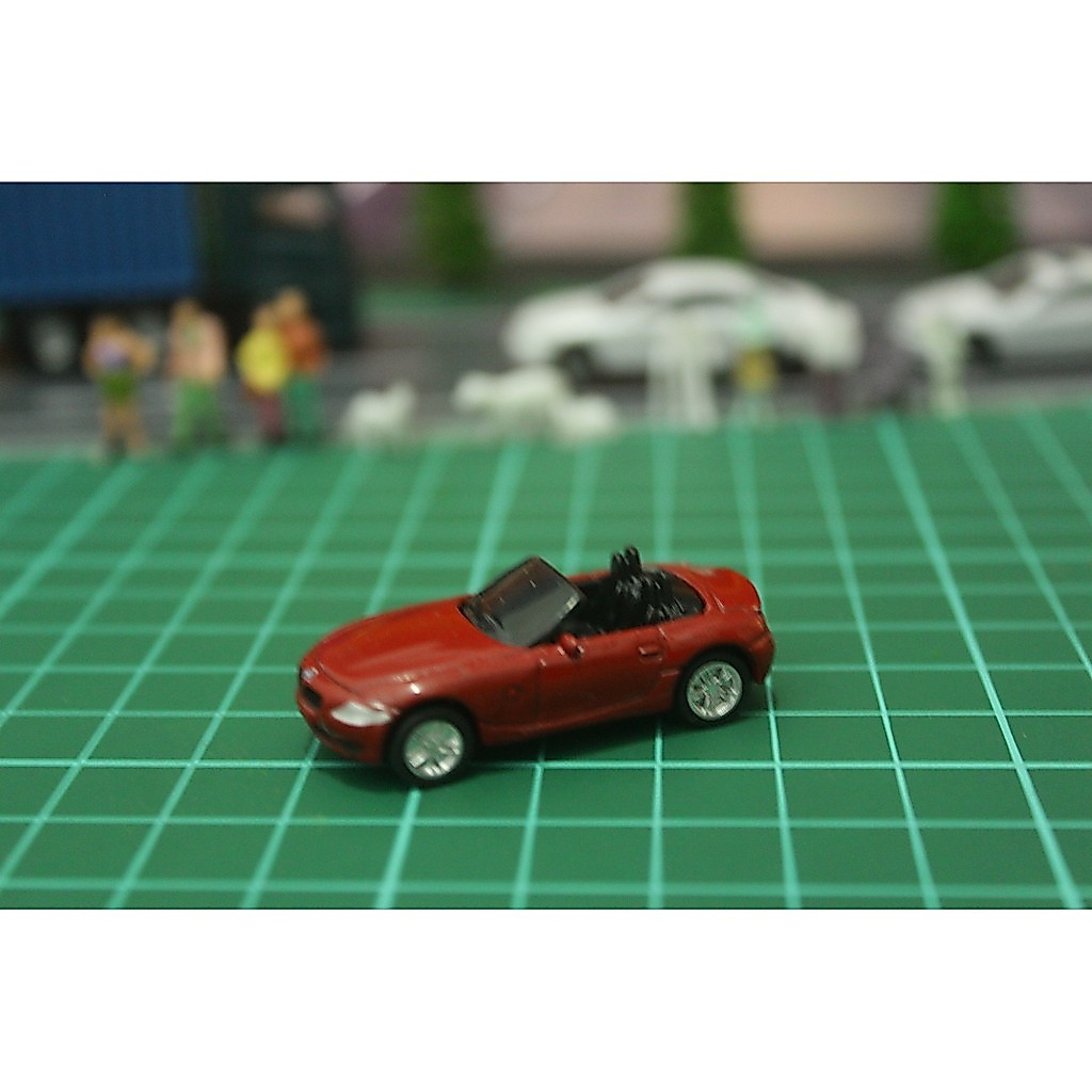 Veículo De Carro BMW Vermelho Antigo 1 : 100 1/100 Modelo Em Miniatura Escala HO