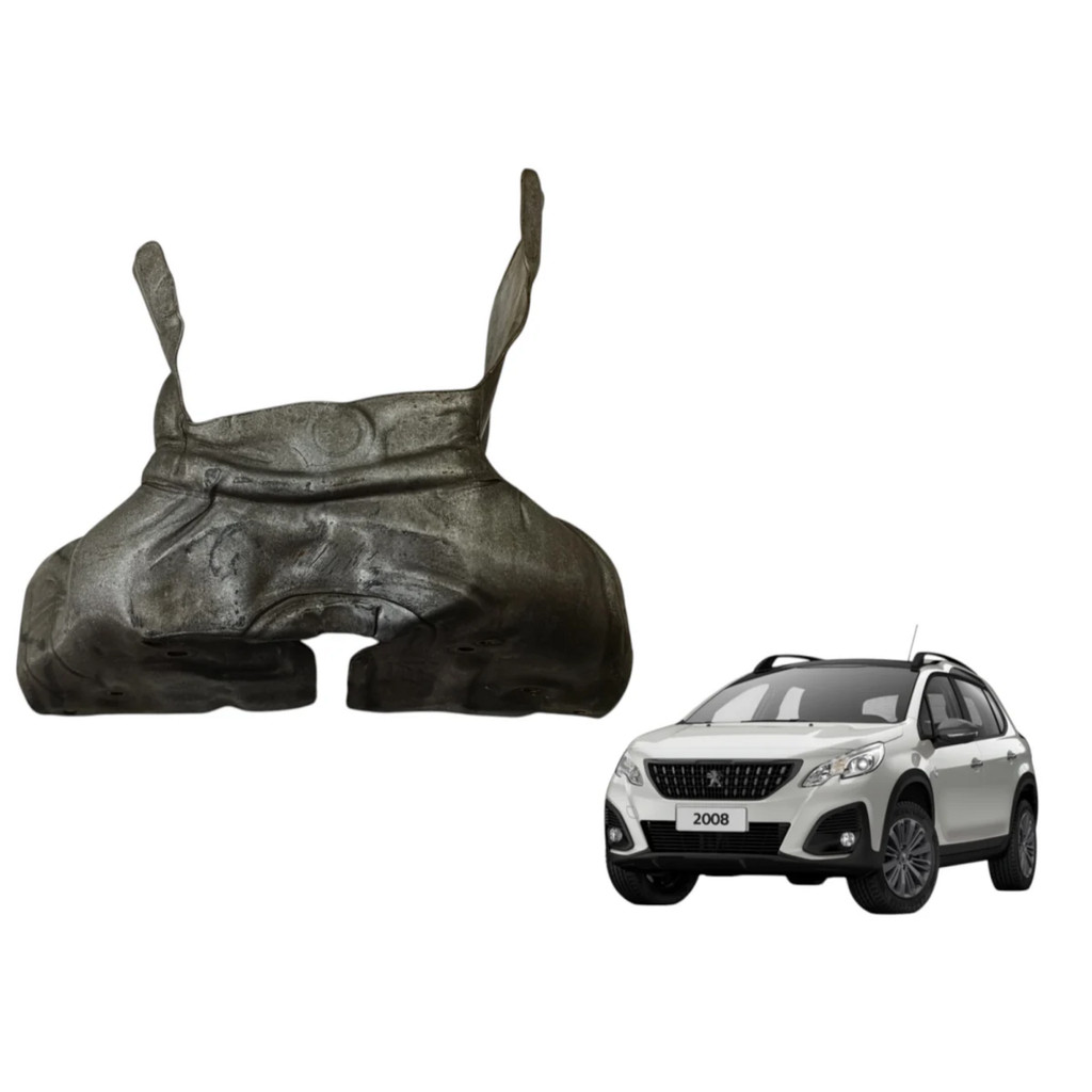 Defletor Calor Escapamento Peugeot 2008 Citroen C3 2013 2022