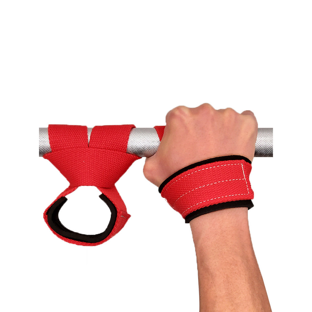 Barra Horizontal grande Loop capa protetora Anti-off mão Fitness pulseira Pull-up tração pendurado coluna lombar Au