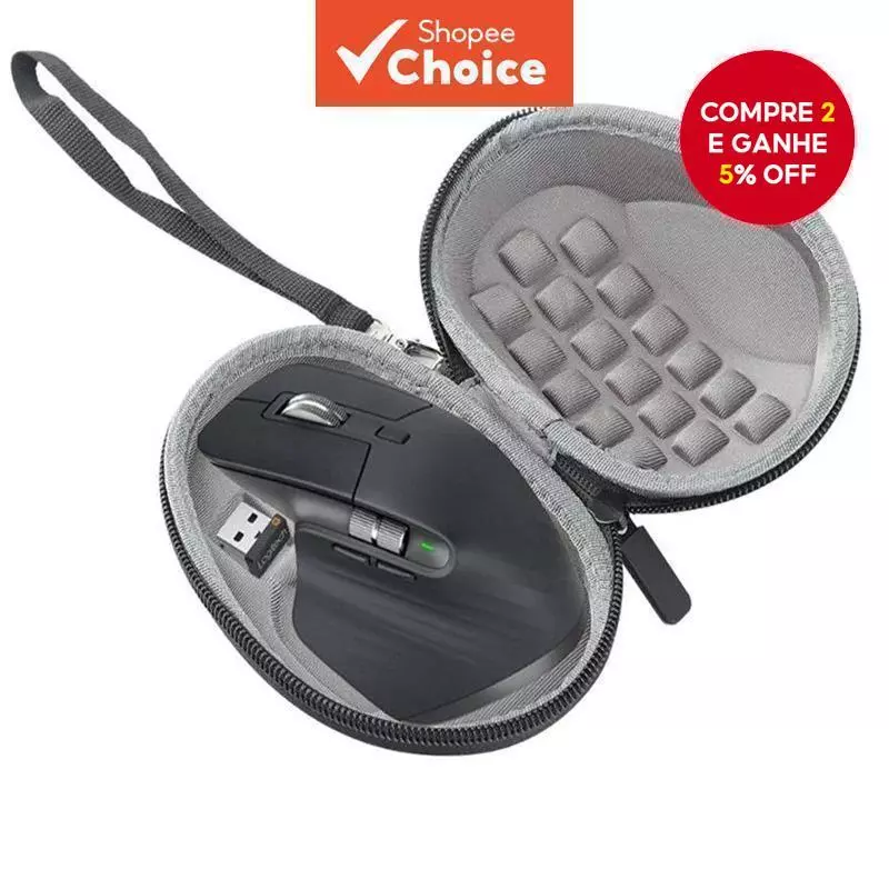 Bolsa À Prova De Choque Acessórios D'água Viagem Para Ratos Logitech MX Master 2S/3/3S