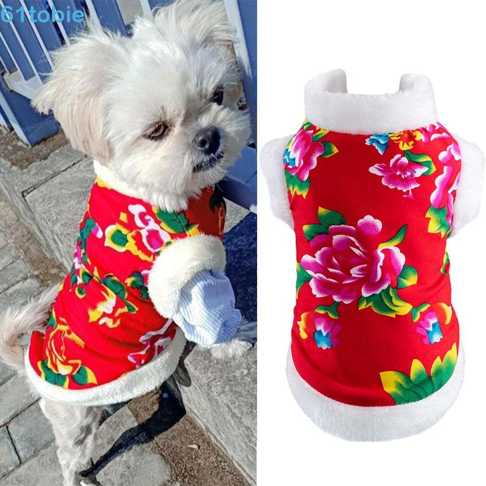 TOBIE Gatos Vestuário Quente , Macio Engrossar Roupas Para Cães Pequenos , Forrado De Lã Jubilant Pelúcia Tempo Frio Tra