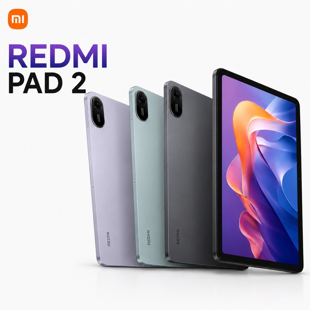 ! [NOVO] TABLET  Redmi Pad 2 Tablet  8GB+256GB OU 4GB+128GB TELA 11 [NOVO]!