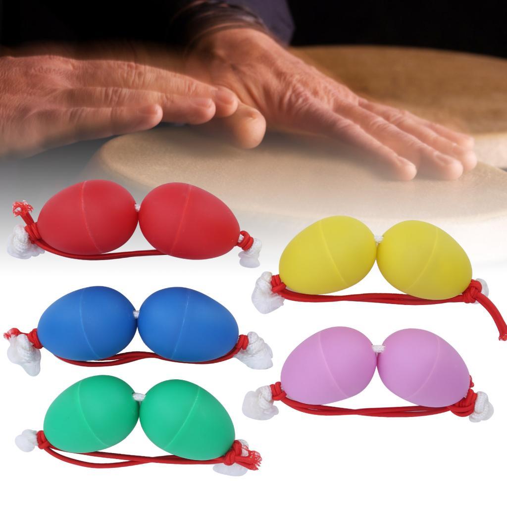 auditday-BR Karlak Maracas Ovos Coloridos Djembe Sand Percussion para Aprendizagem de Ritmo Características Nacionais -