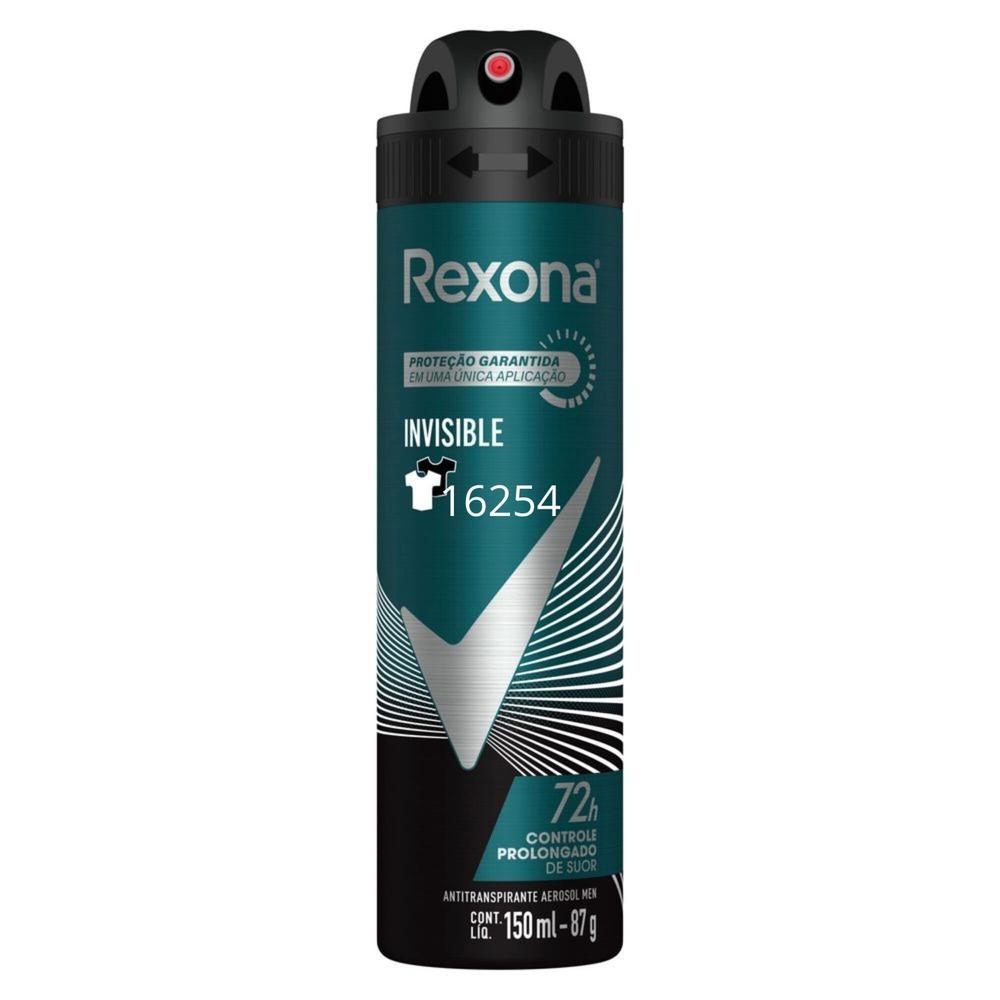 Antitranspirante Rexona Men Invisible 150 ml