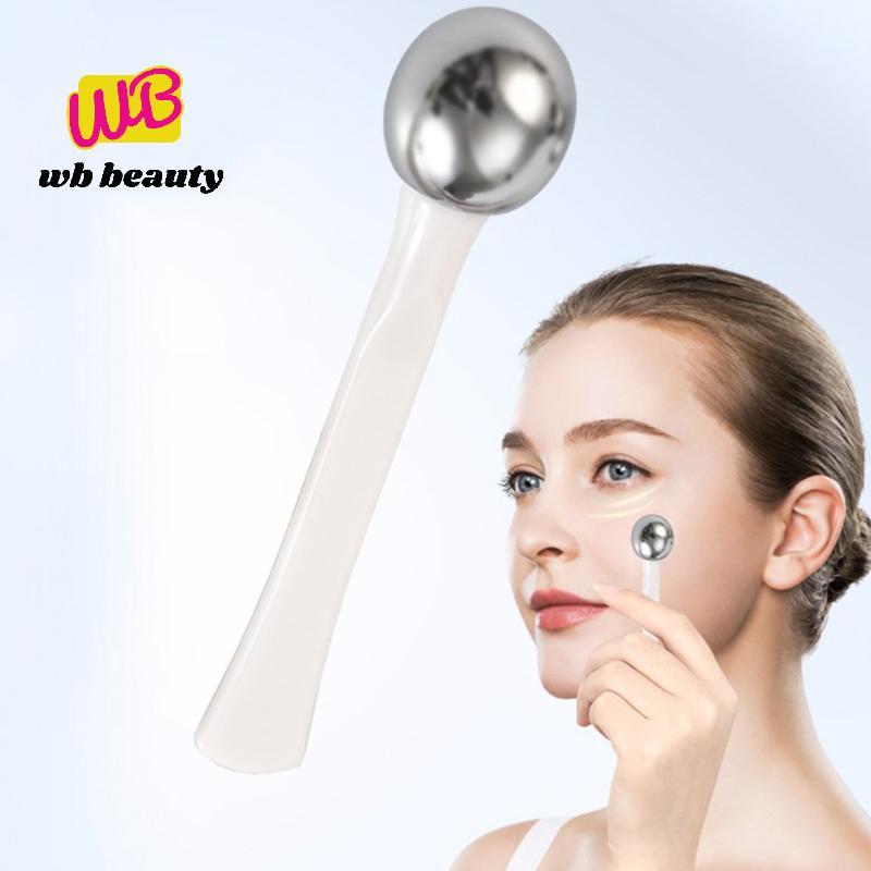 W-Beauty Eye Roller Massagem Sti Aplicador De Creme Para Os Olhos Espátula Cosmética Anti Rugas Colher Facial Liga De Ou