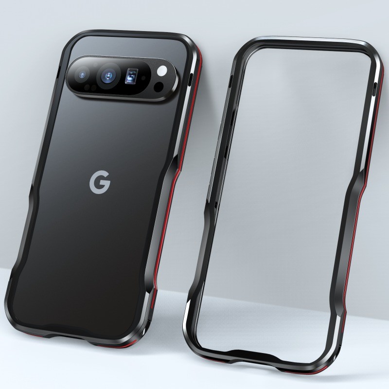 Amortecedor De Lâmina De Metal Robusto ZMX Para Google 10/10 Pro/Pixel 9/9 8-Capa Protetora De Telefone À Prova De Choqu