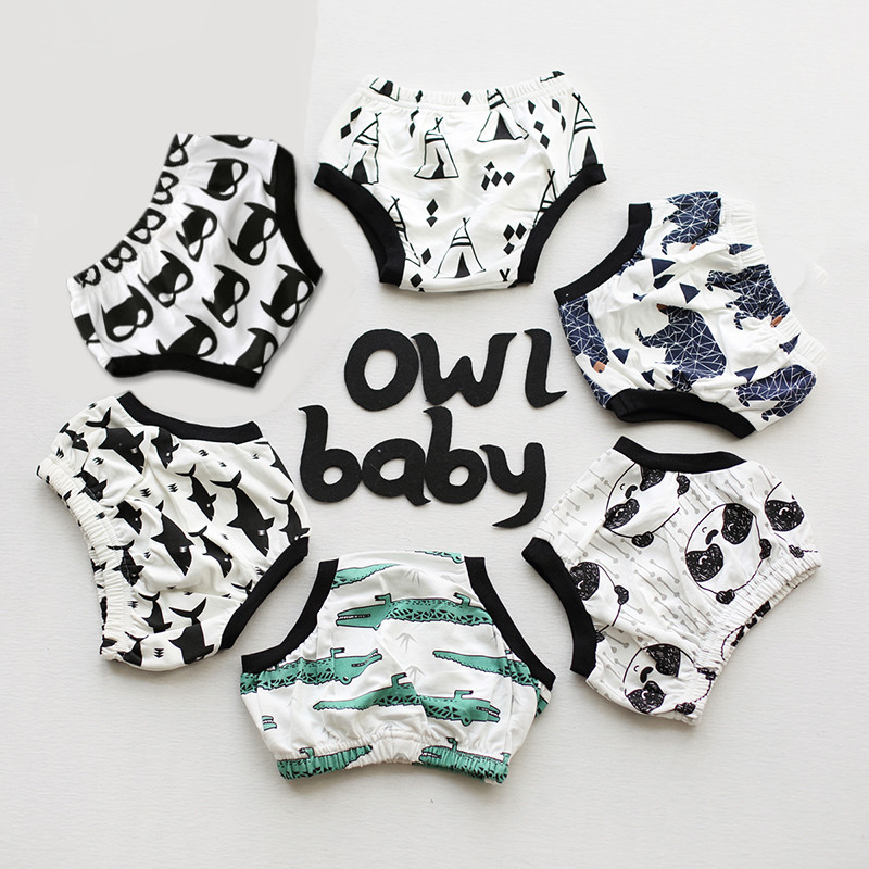 2 peças frete grátis Ou/beleza/estilo na moda menino bebê pão calças de algodão Outing roupa interior do bebê cuecas gra