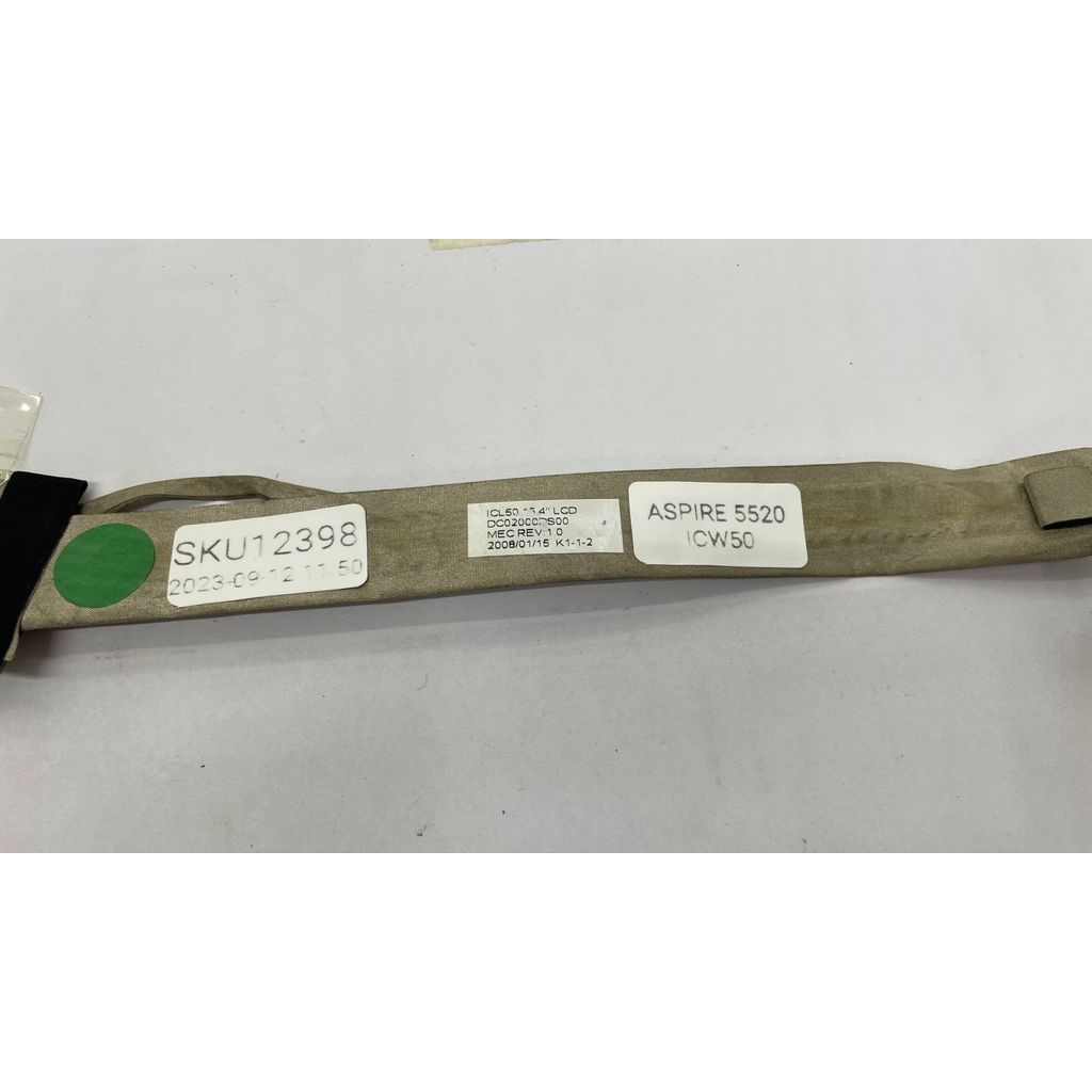 Cabo Flat para Tela Notebook Aspire 5520 LCW50 12398