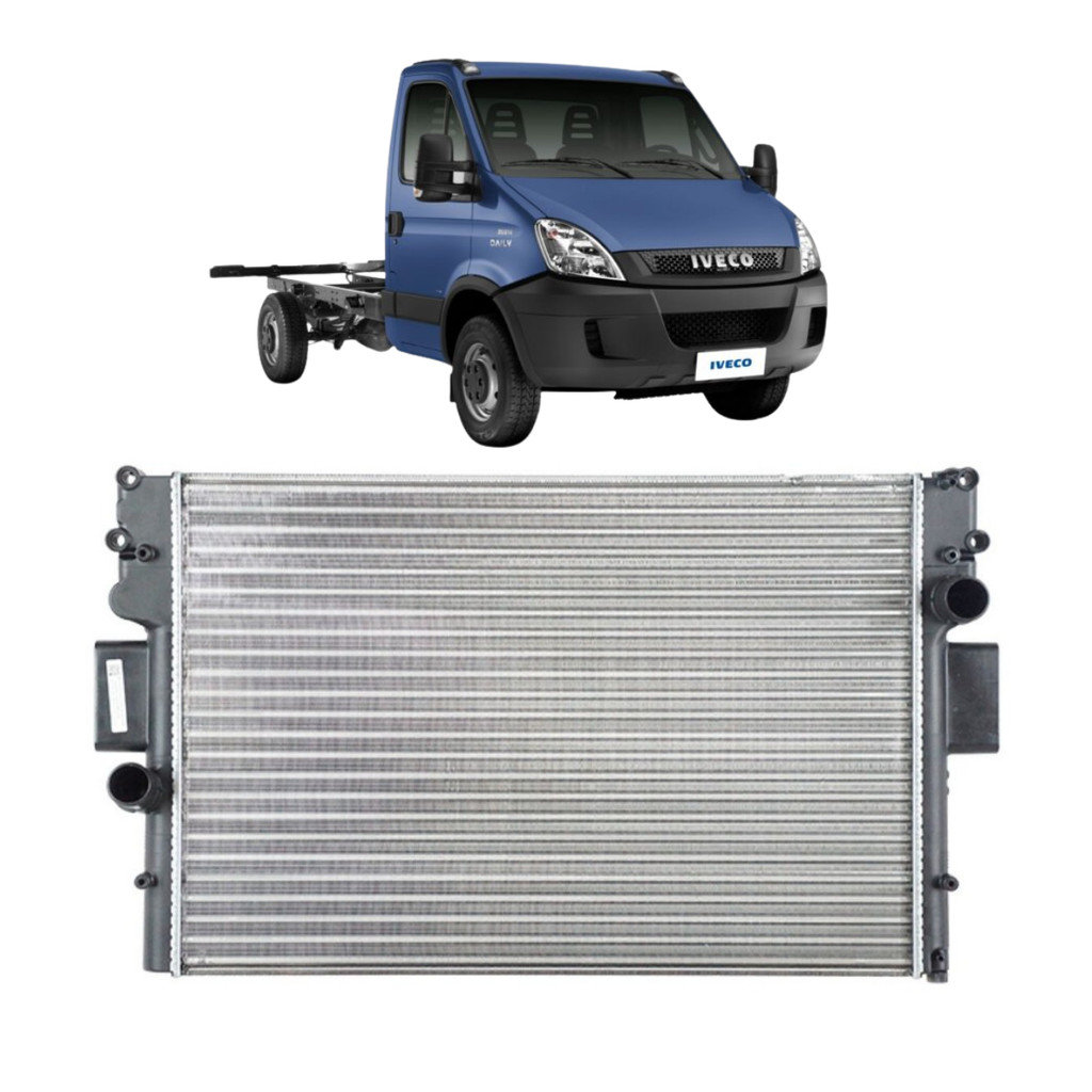 Radiador de Água Iveco Daily 35S14 - Diesel - 07 Até 12