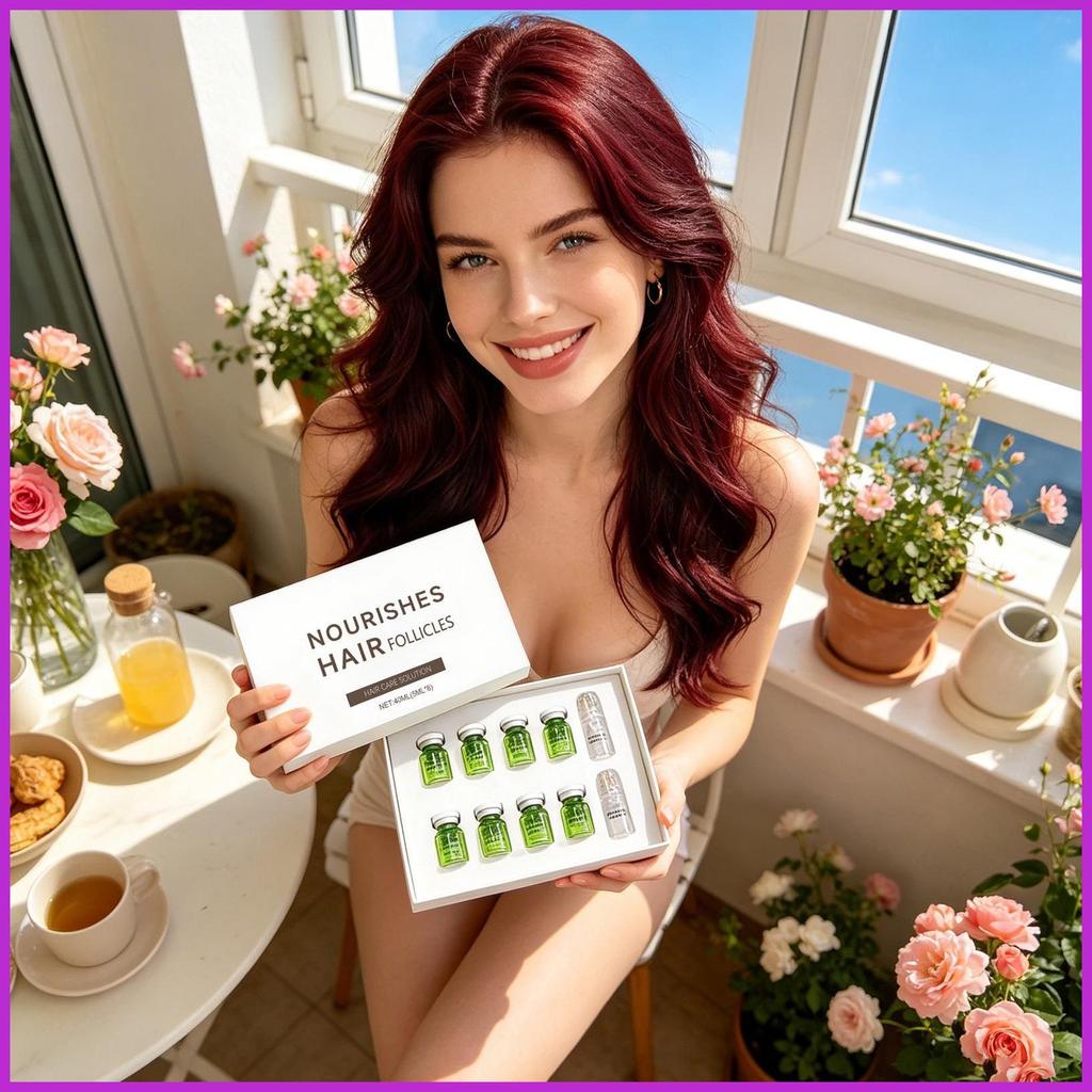 Fortalecer O Líquido Do Cabelo De Absorção Rápida Restaurar Brilho Com Rolo Hidratante Kit Para Cabelos Secos Salão De B