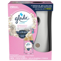 Desodorizador Glade Automatic Spray Aparelho + Refil Lembranças de Infância 260ml
