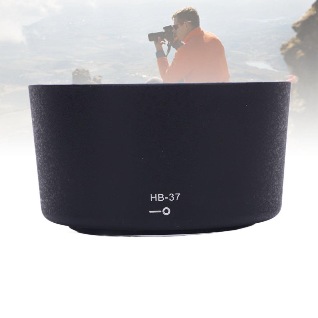 Capa de lente sombra ajuste preciso fácil de instalar abs baioneta portátil resistente ao desgaste para af s dx 55