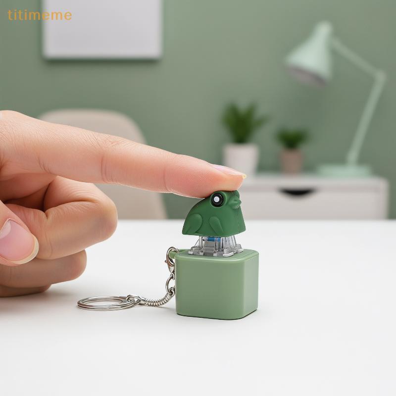tr Sapo Brinquedo Fidget Chaveiro Com Luzes LED Recarregável Croking Novidade Alívio Do Estresse Para Crianças Sacos sg