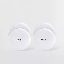 Kit Esponja de Maquiagem para Pó Cotton Puff (2 Produtos)