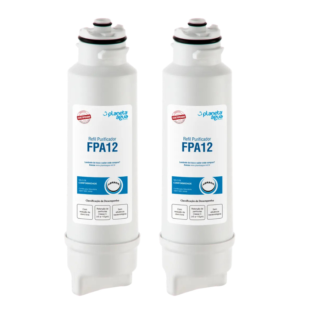 Kit 02 Refil FPA12 Filtro Compativel Prolux Electrolux Pappca10 Pa10n Pa20g Pa25g Pa30g Pa40g C Ativ