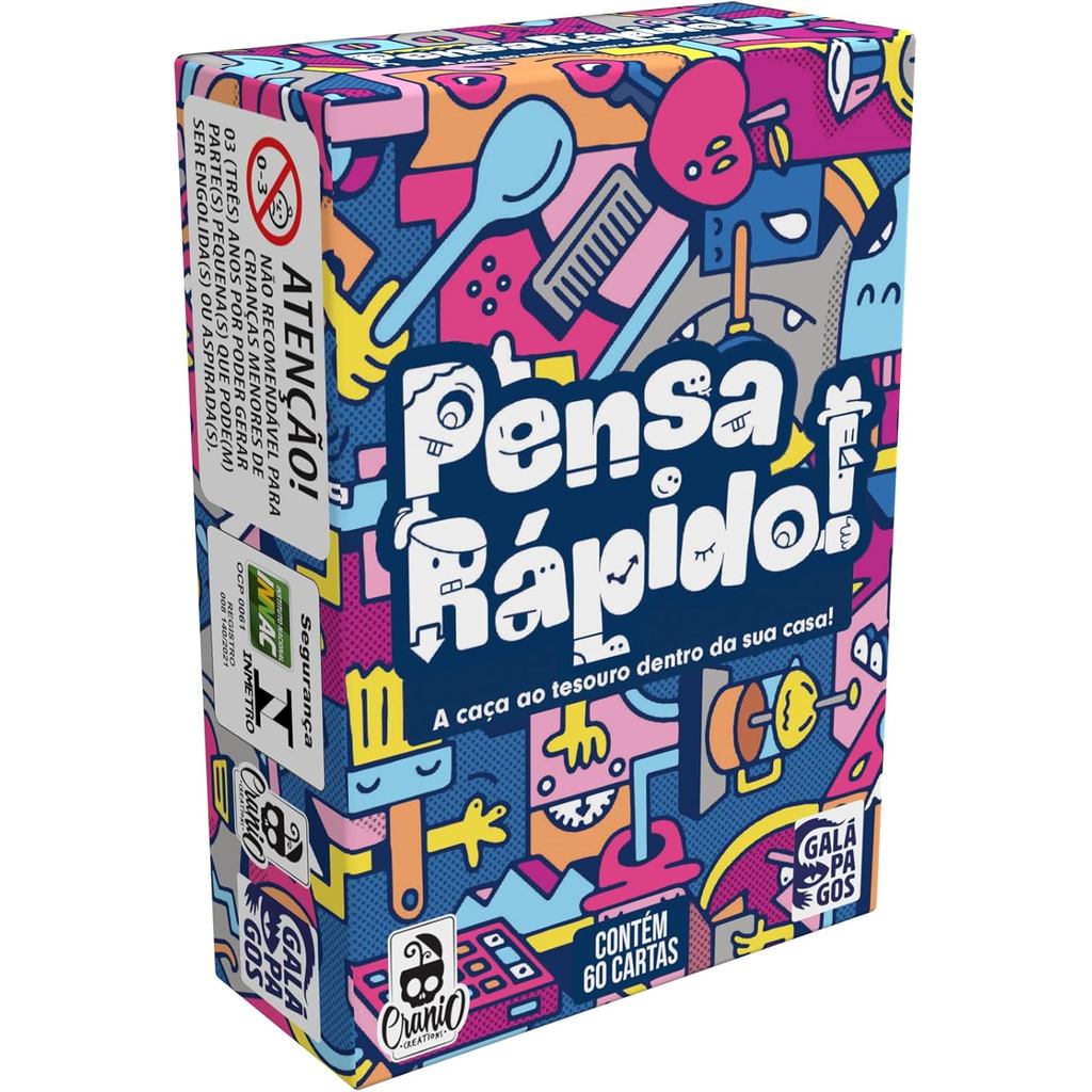 JOGO CARTAS PENSA RAPIDO
