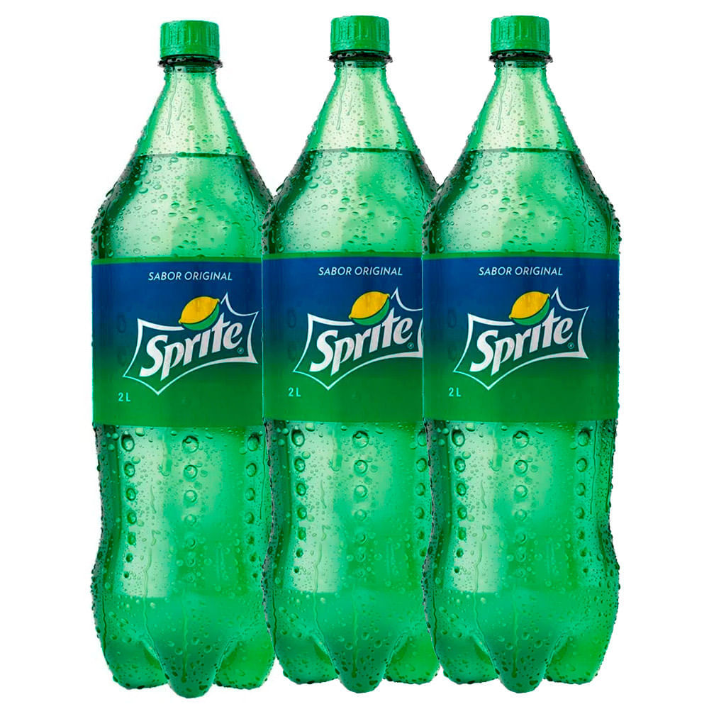 Kit 3 Refrigerante Sprite Pet 2 Litros
