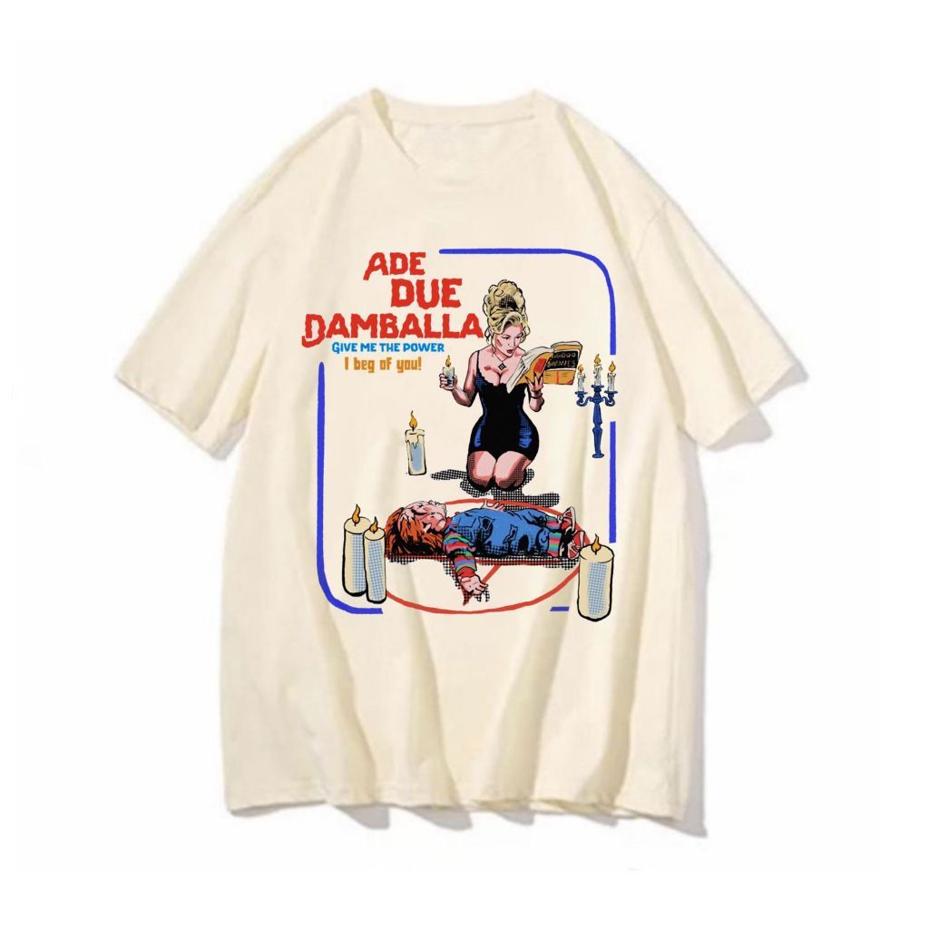 Camiseta Chuck Ade Due Damballa blusa feminina masculina unissex terror halloween personagem camisa legais estampadas
