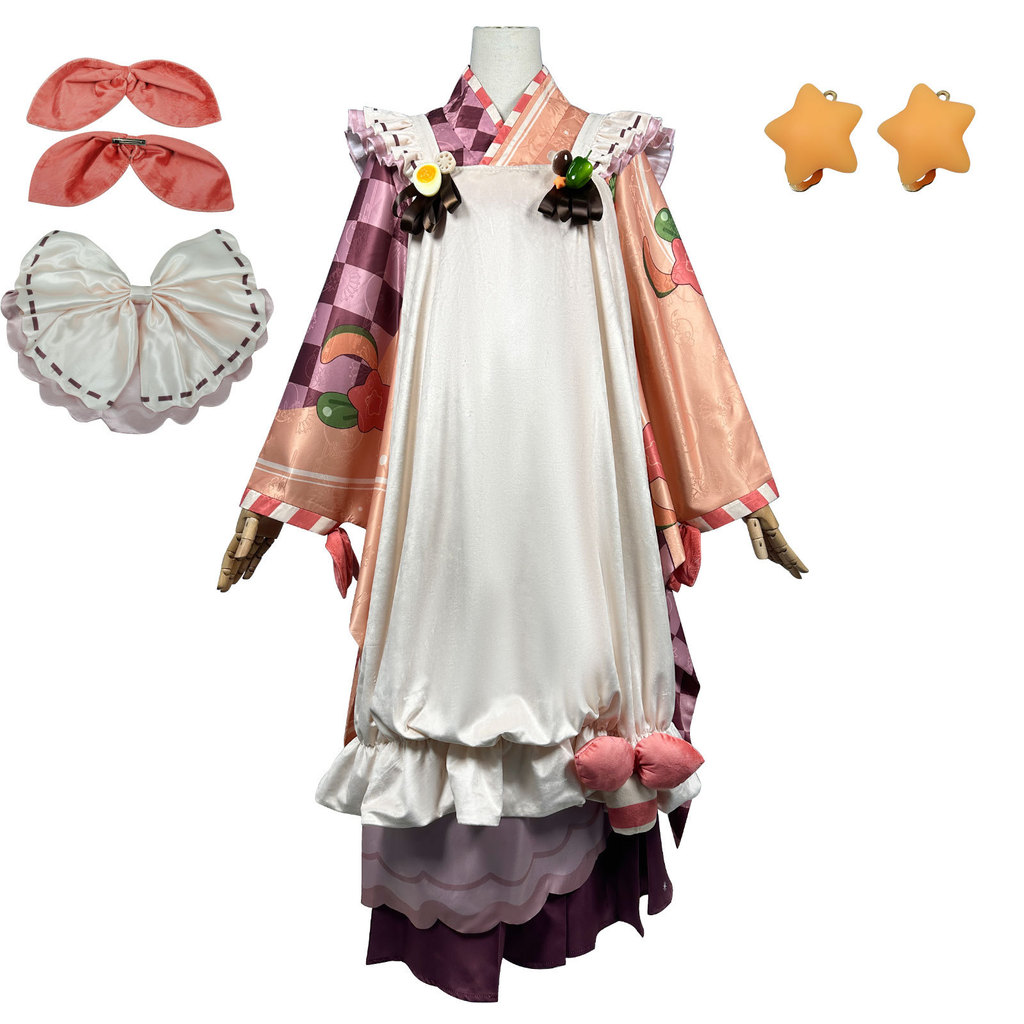 Novo estilo neve hatsune miku COS roupas miku Gourmet hatsune cospla roupas y saia feminina estilo japonês roupa