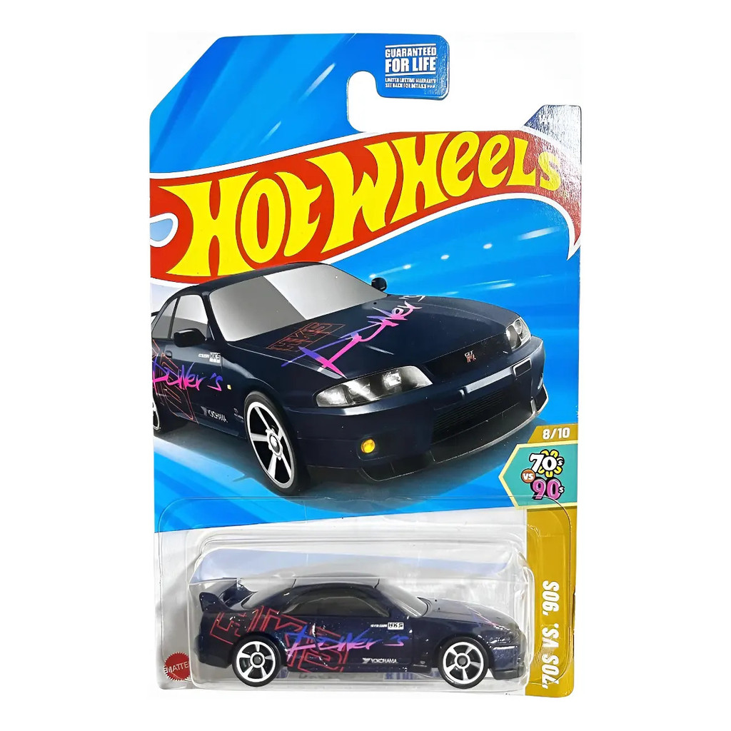 Hot Wheels Nissan Skyline Gt-r Bcnr33 Hw 70s Vs 90s Series Azul