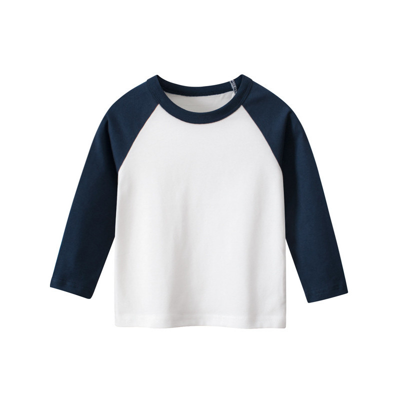 27 crianças versão coreana roupas infantis roupas de primavera meninos manga comprida dos desenhos animados camiseta inf