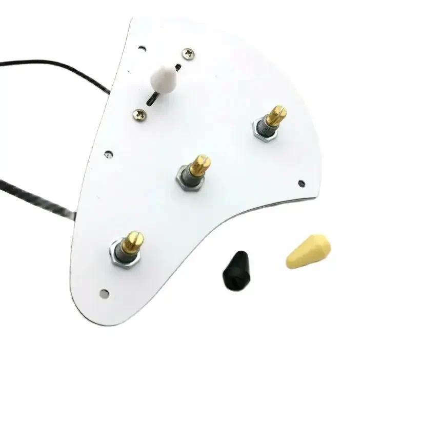 Chicote Elétrico De Captadores De Guitarra Qx Music Store Com Potenciômetro De Eixo De Cobre 250K-Adequado Para Guitarra