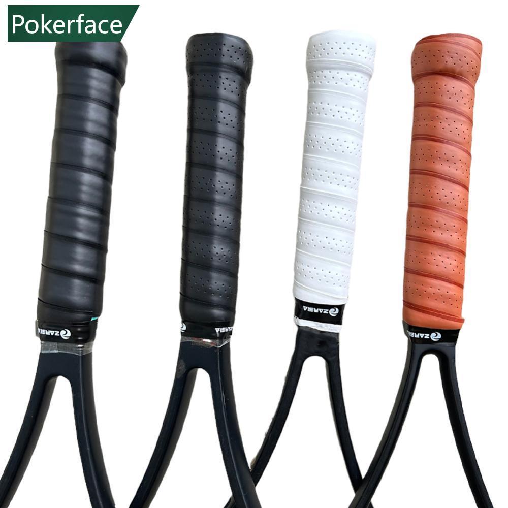 POKERFACE Anti Deslizamento Raquete De Tênis Sweatband Apertos Padel Absorção Choque Fita Aperto Acessórios Treinamento