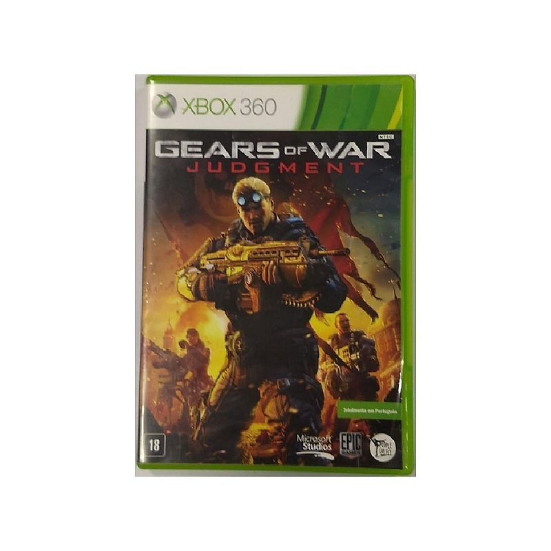 Jogo Gears of War Judgment - Xbox 360 - Usado - Original