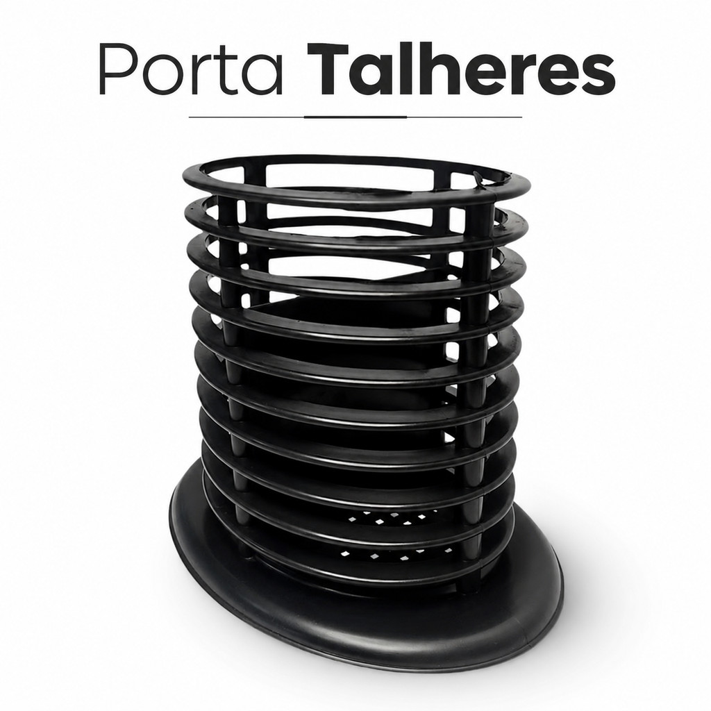 Porta Talheres Organizador Gaveta Separador Facas Garfos Colheres Plástico PP Resistente