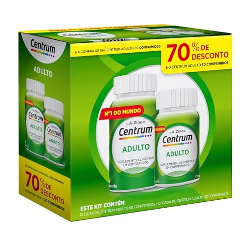 Multivitamínico Diário Centrum Adulto Vitaminas De A À Z 90 Comprimidos Neutro