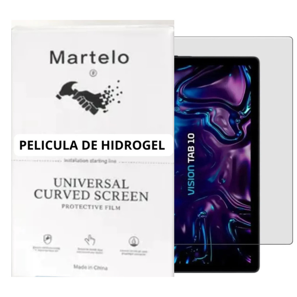 Película De hidrogel Tablet Positivo Vision Tab 10 Polegadas