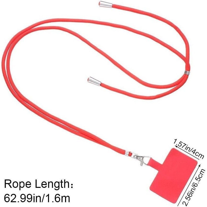 Cordão Para Celular Universal Ajustável Alça De Pescoço Corda Resistente