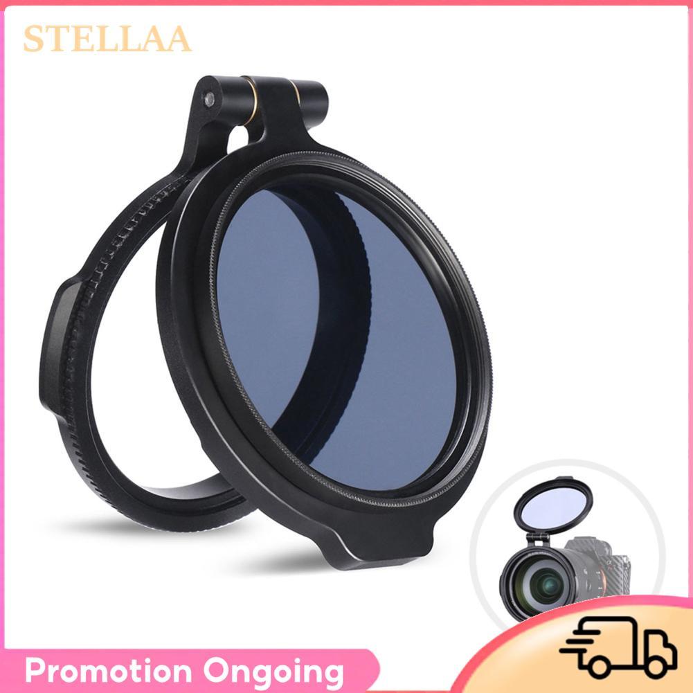 stellaa Adaptador de filtro ND universal para lente grande angular Prime Zoom Liga de alumínio Design CNC 49mm 58mm