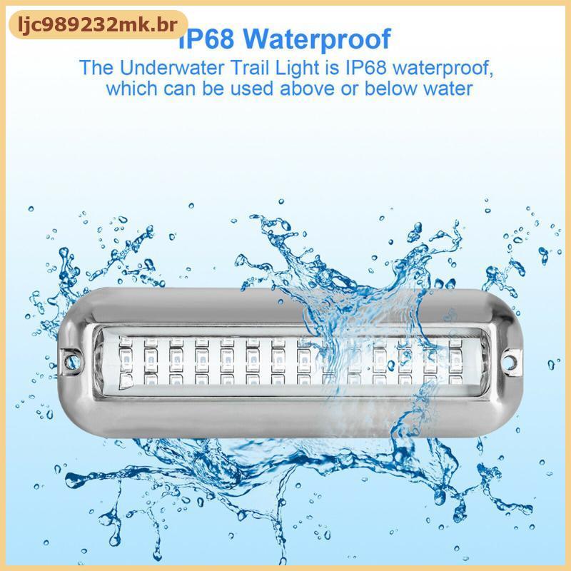 [MYBR] 2 Unidades 42 LED Sinal De Barco Marinho À Prova D'água Luz Lâmpada De Popa De Pontão Subaquático Iate Cabine De