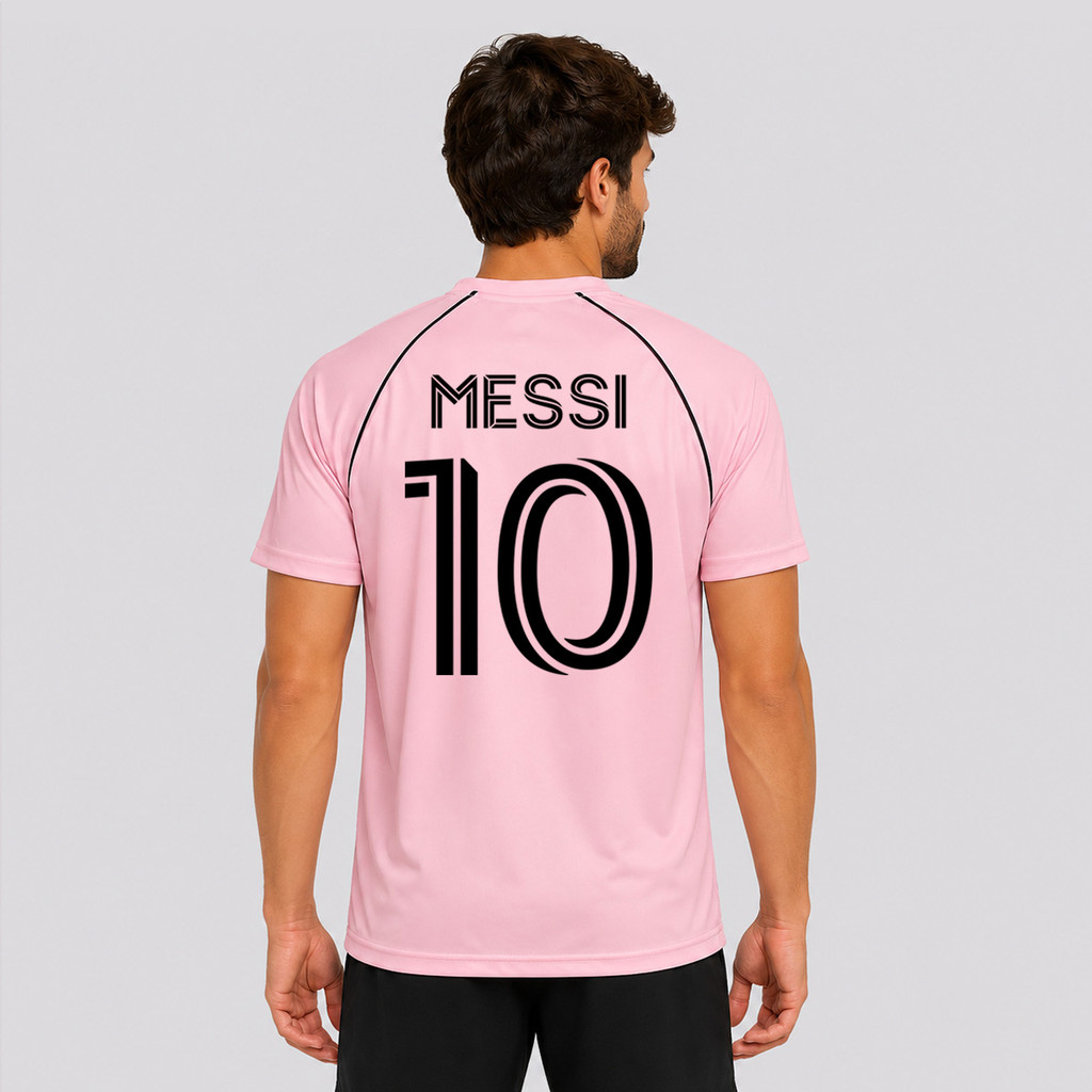 Camisa Inter Miami Dry III Rosa 10 Messi