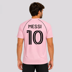 Camisa Inter Miami Dry III Rosa 10 Messi