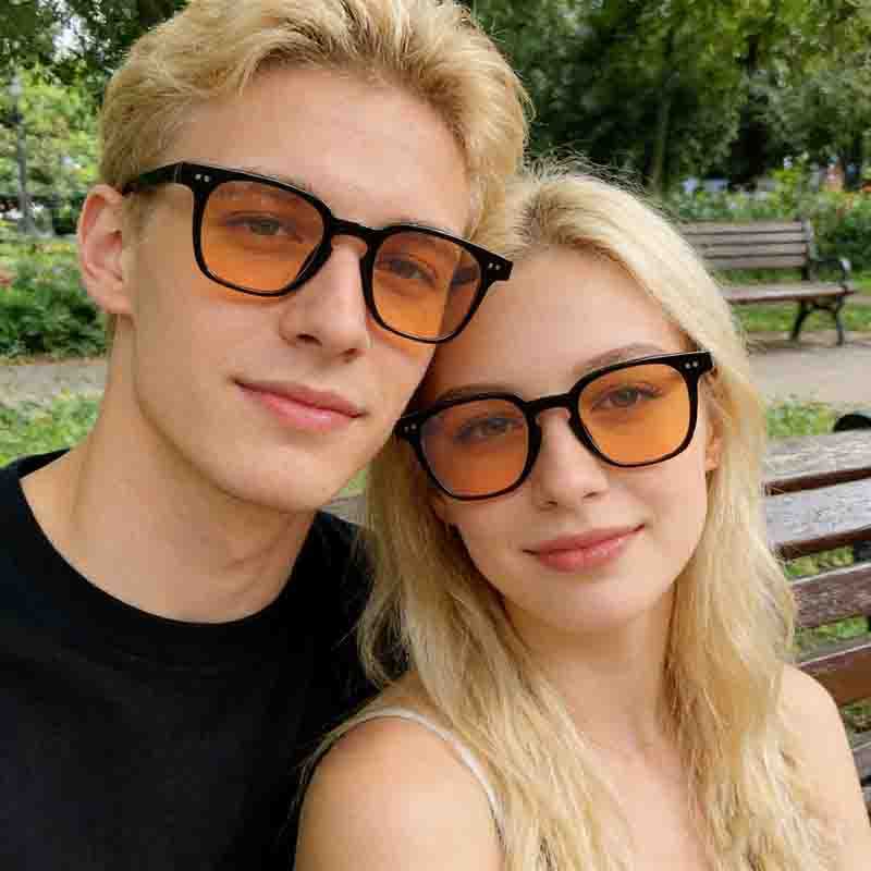Óculos de sol europeus americanos femininos óculos de sol Anti-ultravioleta óculos de sol masculinos