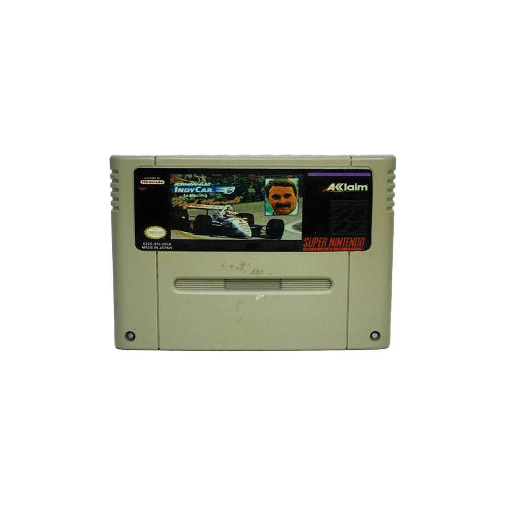 Jogo Newman/Haas IndyCar featuring Nigel Mansell - Paralelo - Super Famicom (Usado)